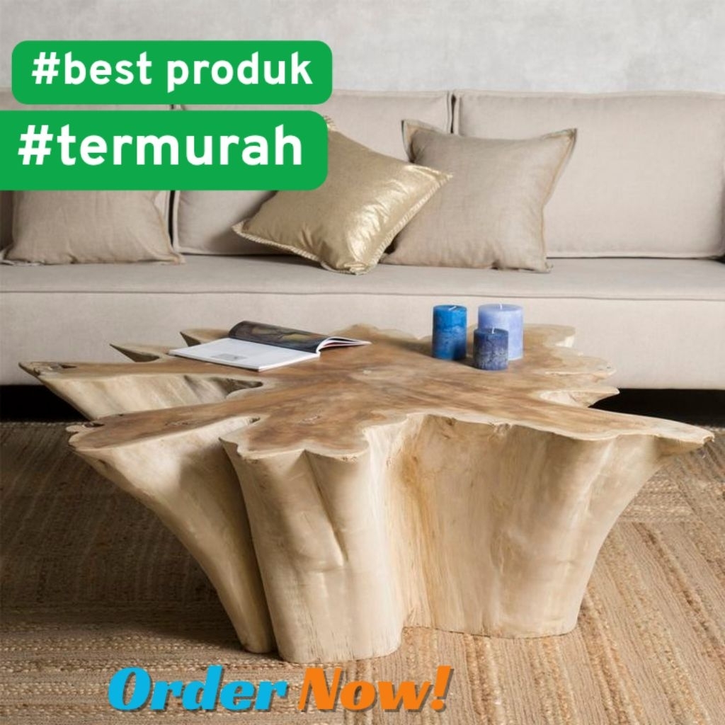 meja tamu murah /meja tamu kayu jati/ meja tamu akar jati/ meja akar jati/meja tamu minimalis