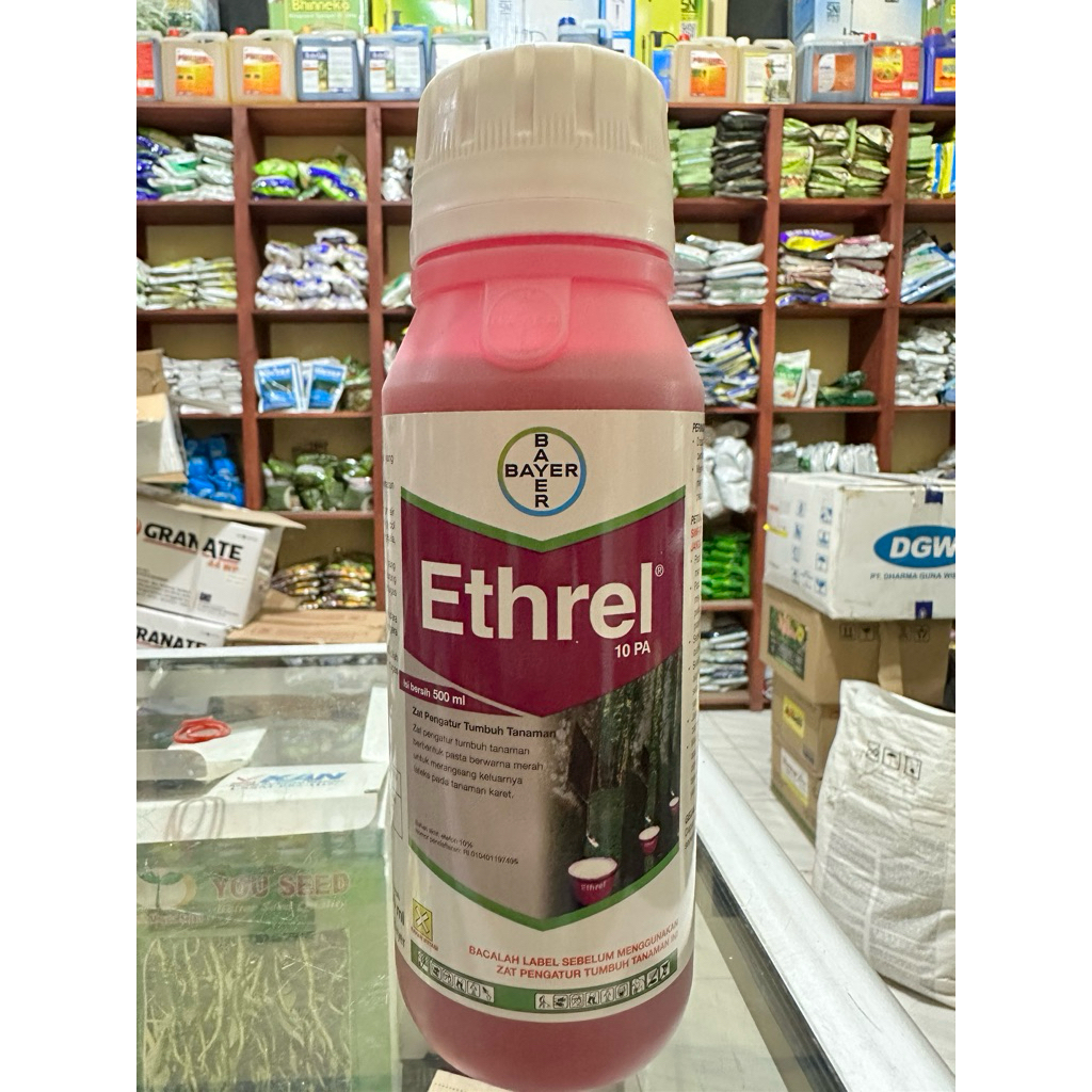 ZPT ETHREL 10 PA 500ml - ETHREL KARET - PELANCAR GETAH KARET