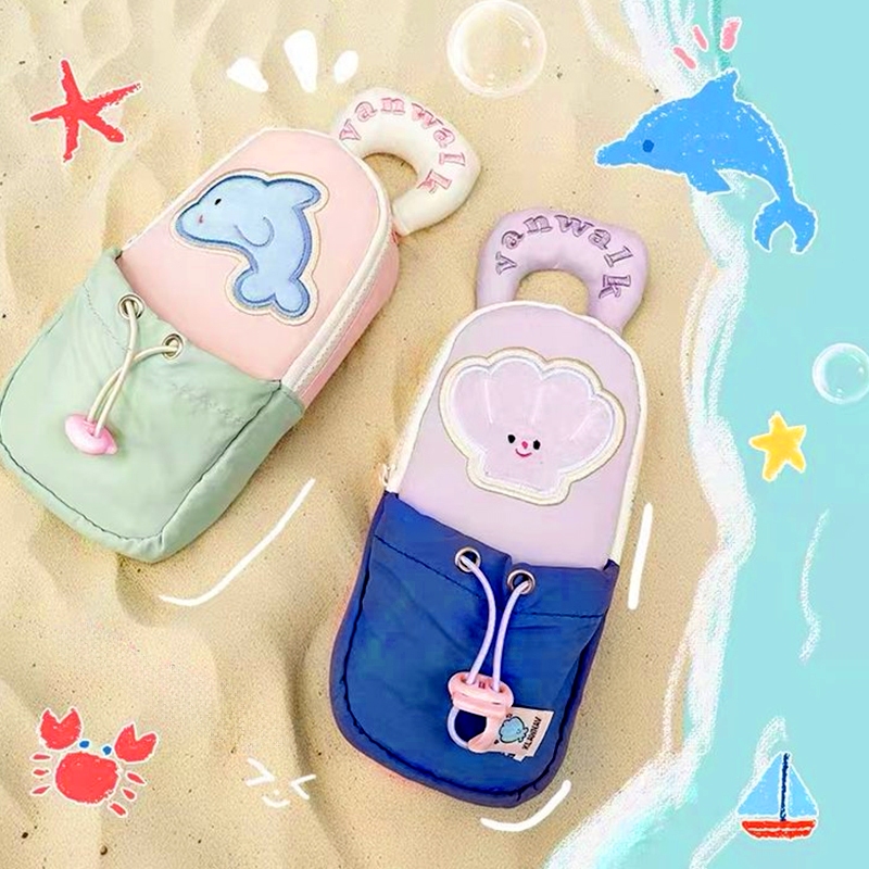 

Kotak Pensil Cangkang Lumba-Lumba Lucu/Kotak Pensil Kartun/Tempat Pensil Aesthetic/Kotak Pensil