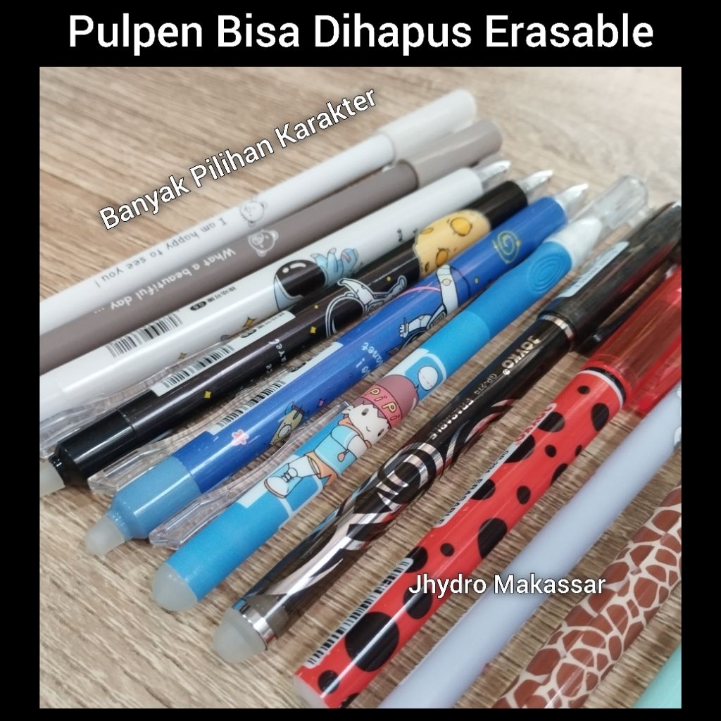 

Pulpen Tinta Bisa Dihapus Erasable Alat Tulis Ajaib Perlengkapan Sekolah Kantor Dll