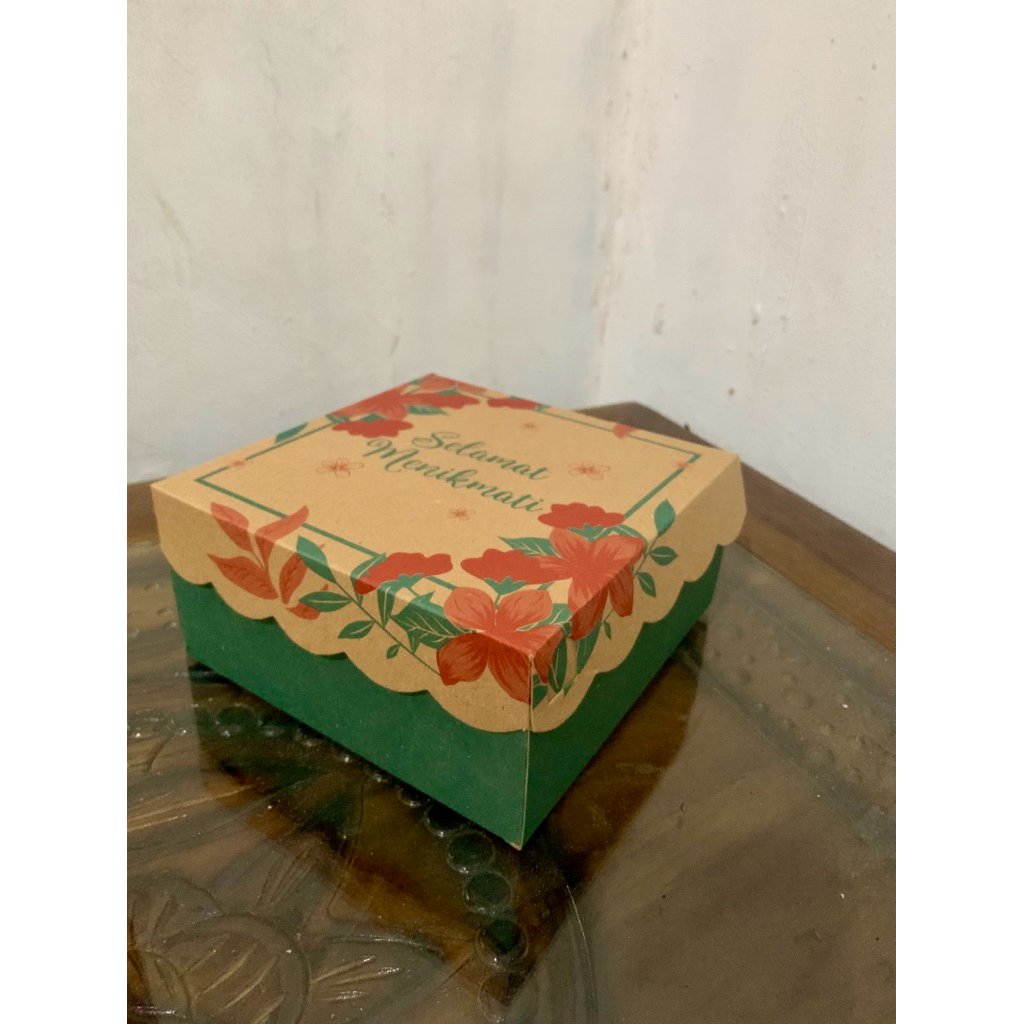 DUS KUE | DUS SNACK | KARDUS MOTIF Uk 15x15 |