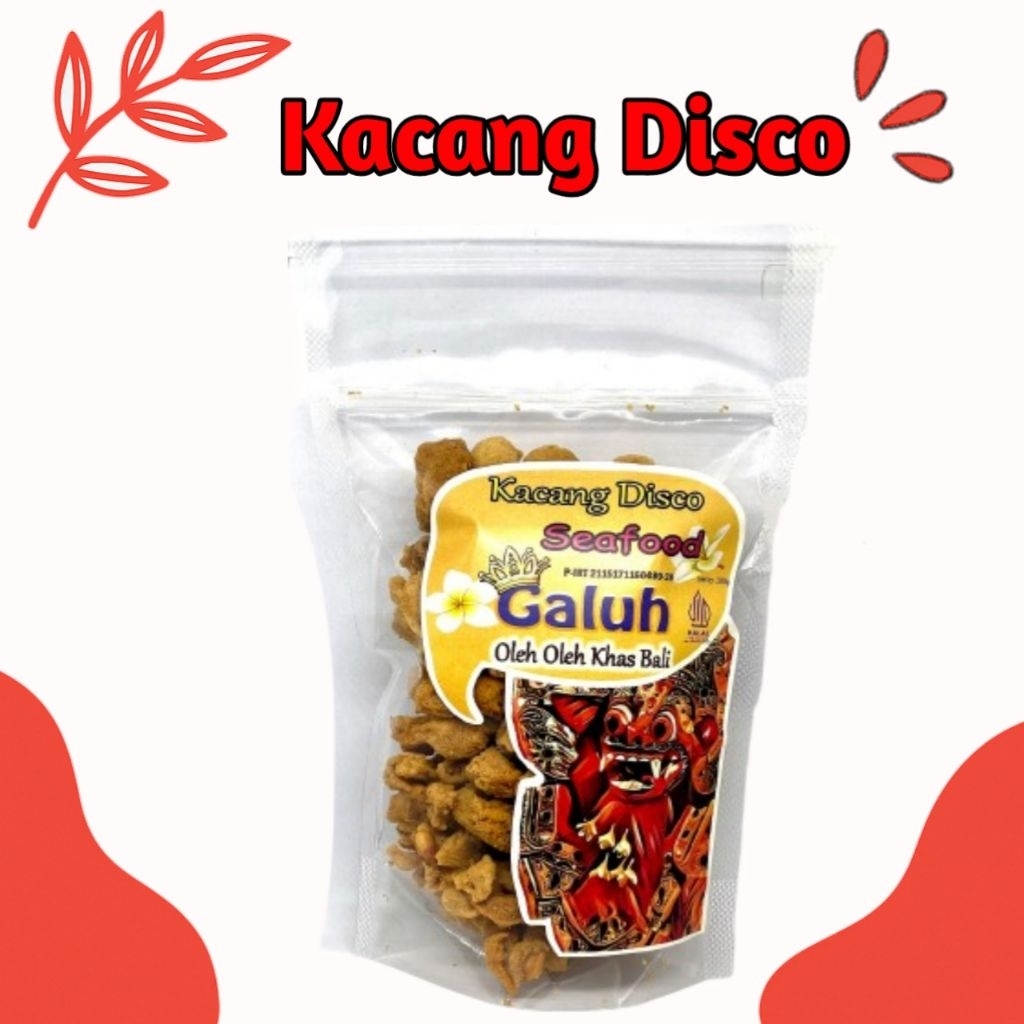 

Kacang Disco Super Pedas Galuh 200g – Oleh Oleh Khas Bali, Cemilan Renyah Snack Halal & Gurih