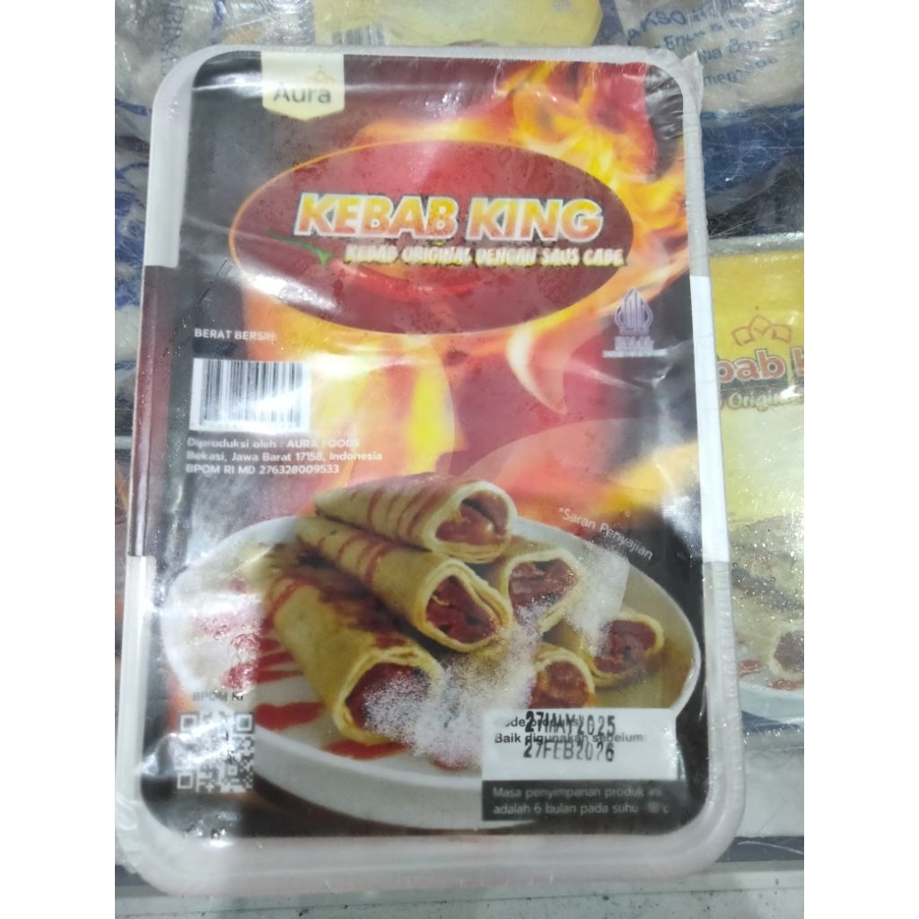 

kebab king Saus cabe 10pcs