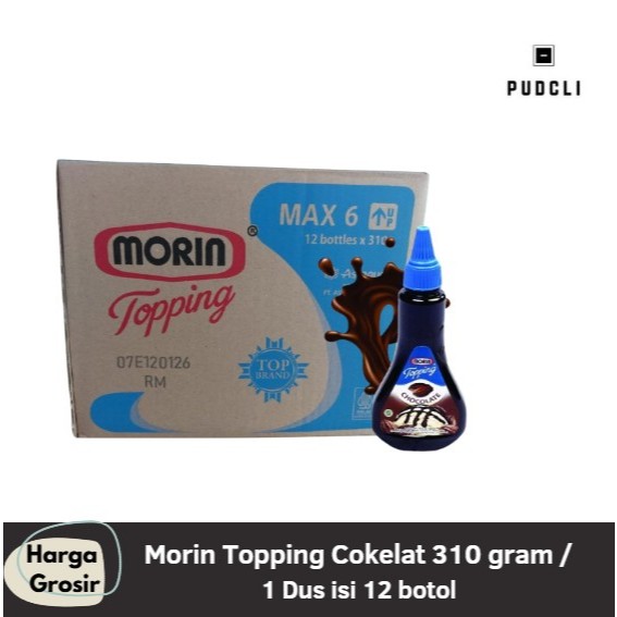 

Morin Topping Cokelat 310 gram / 1 Dus isi 12 botol