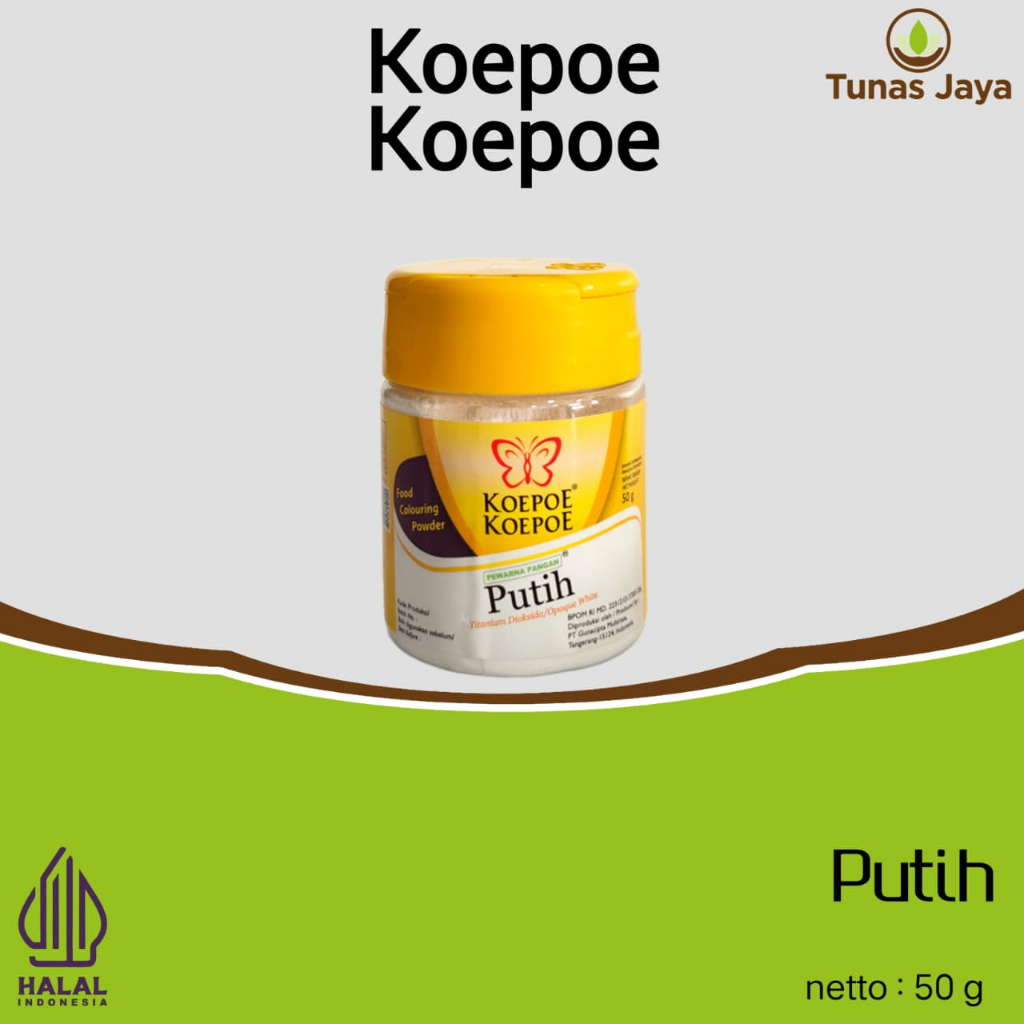 

PEWARNA PUTIH KOEPOE KOEPOE