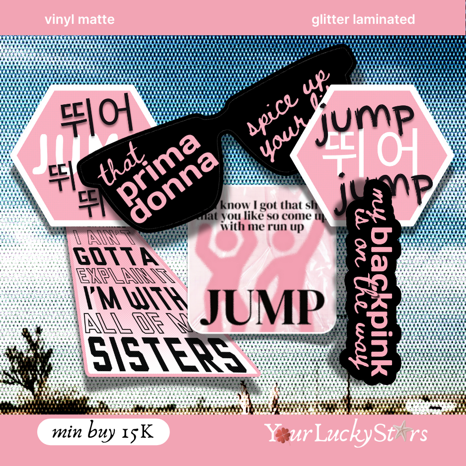 

sticker JUMP BLACKPINK lyrics song