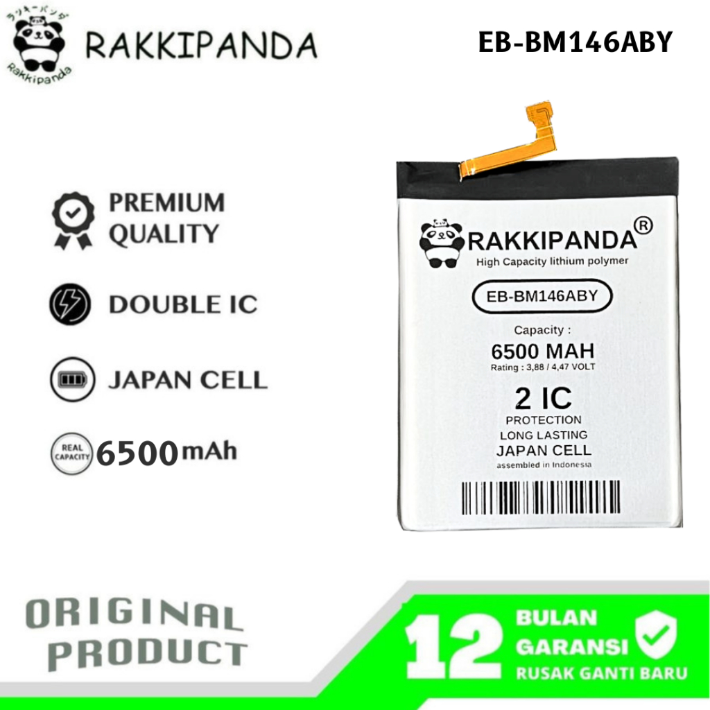 RakkiPanda - EB-BM146ABY Samsung M14 5G Batre Batrai Baterai