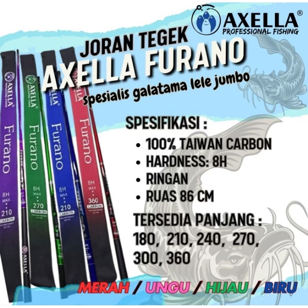 Tegek Carbon Kaku Axella Furano 8H