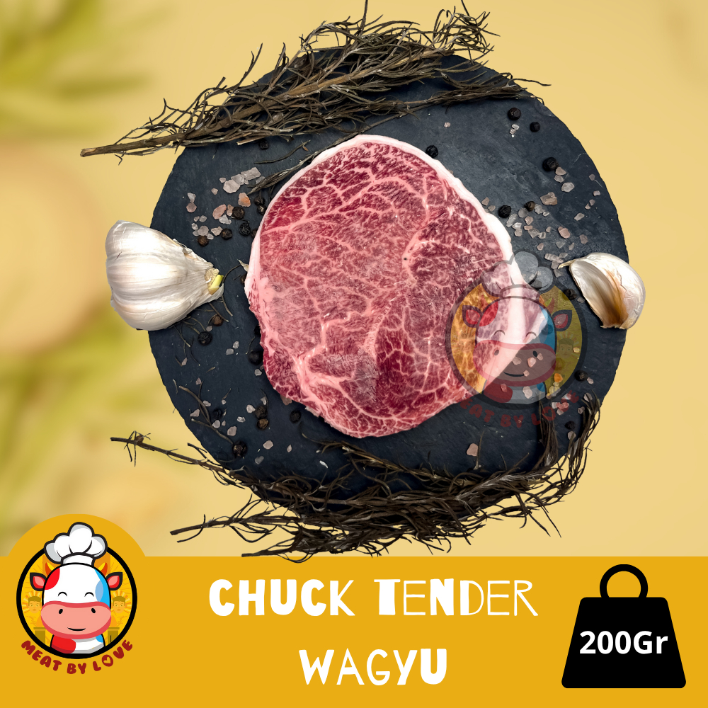 

Daging Sapi Wagyu Steak Chuck Tender A5 200gr