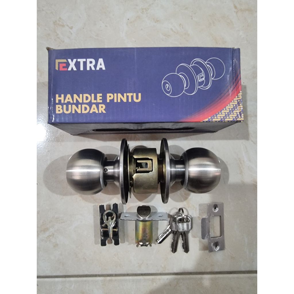 SLOT PINTU BULAT EXTRA / SLOT BULAT / KUNCI PINTU BULAT / KUNCI PINTU KAMAR MANDI