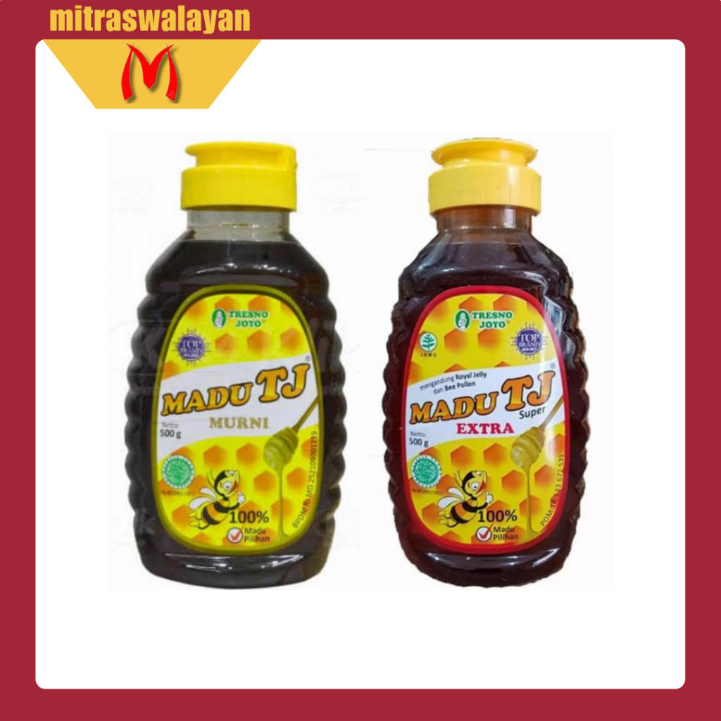 

Madu TJ (Tresno Joyo) Murni dan Extra Super 500 ml