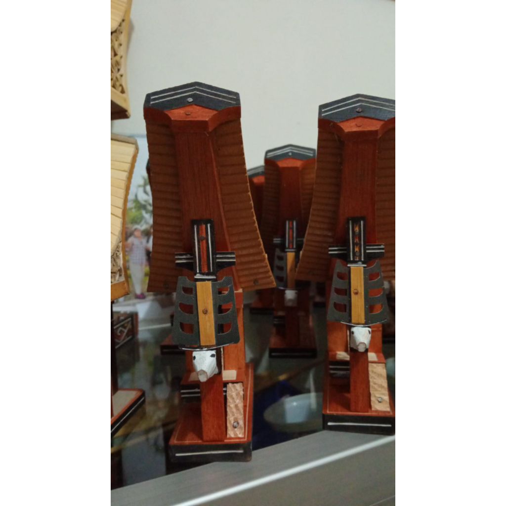 Miniatur Rumah Tongkonan | Miniatur Rumah Adat Toraja