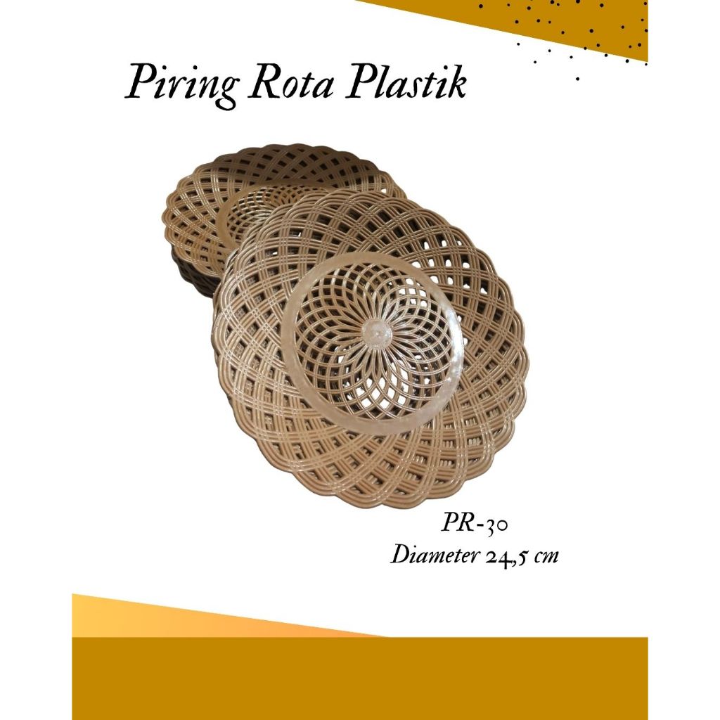 Piring Rota Plastik - DM