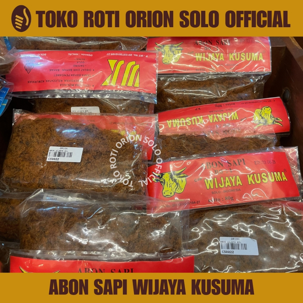 

Abon Sapi Cap Wijaya Kusuma - Orion Solo