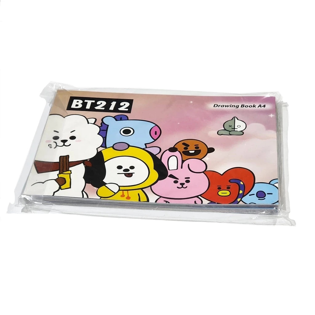 

1 Pak / 10 Buku Gambar Jenia A4 8's Drawing Book