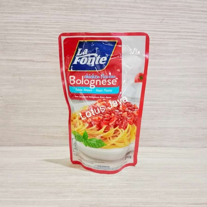 

[oddsolshop] pekanbaru/La Fonte Chicken Flavour Bolognese 290GR