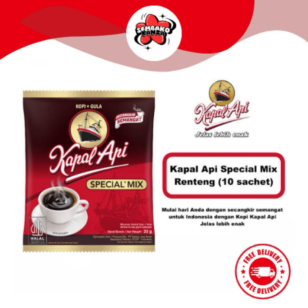 

Kopi Kapal Api Sachet 34gr | Kanza Groceries