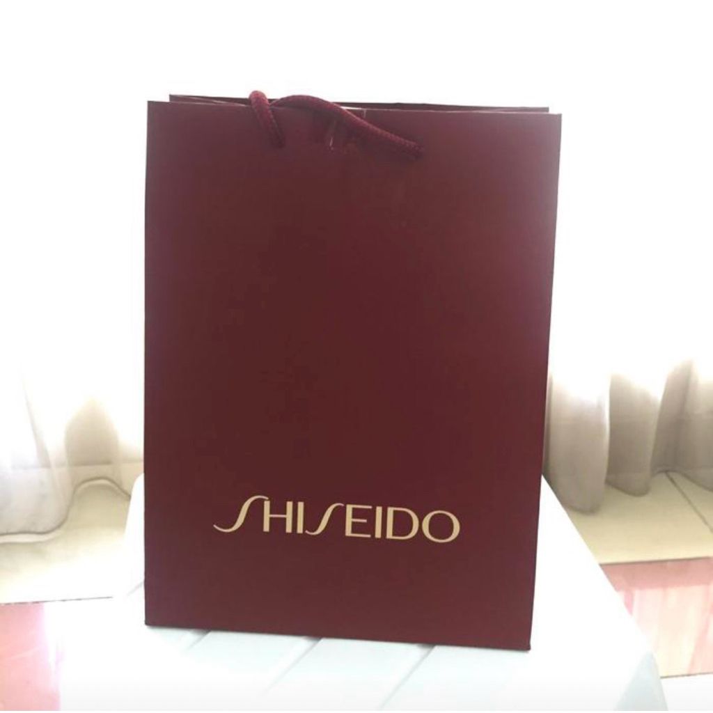 

Shiseido paper bag kantong kado original