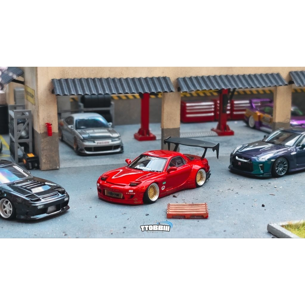 Error404 × Old Jdm School RX-7 Rocket Bunny