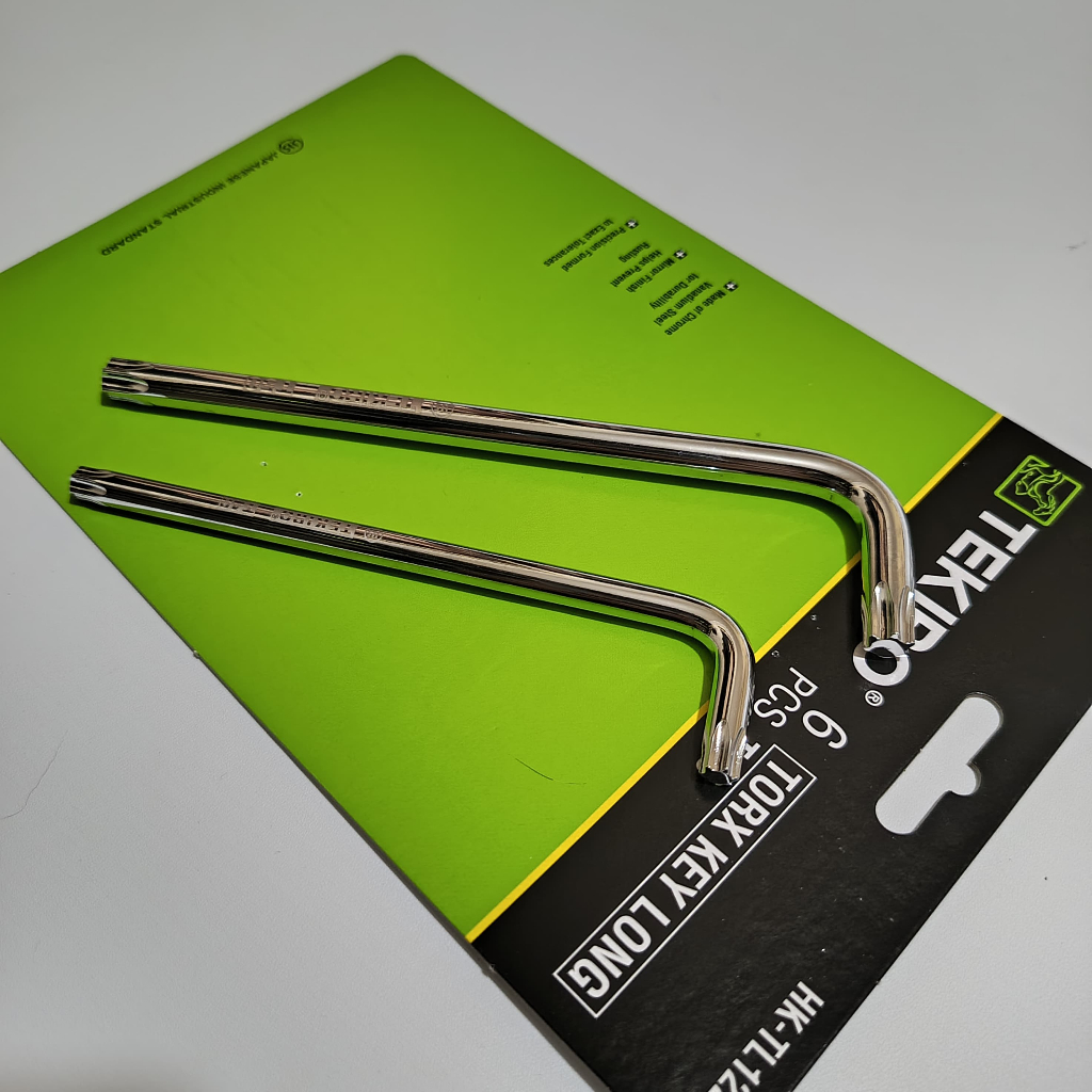 Kunci L Bintang Tekiro Set Lengkap / Kunci L Bintang T40 Tekiro Kaliper Cakram Honda / Kunci Bintang