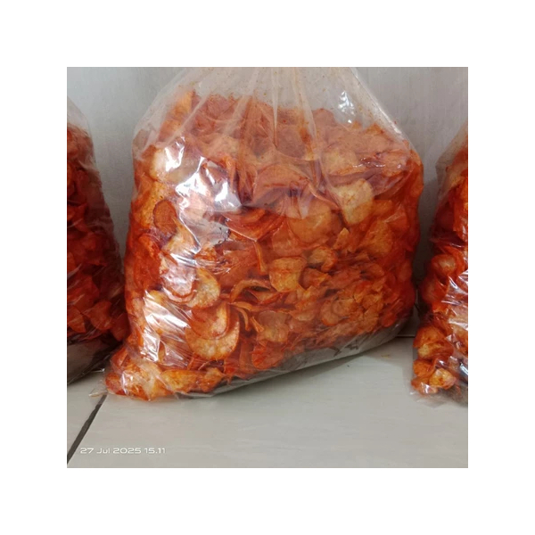 

Keripik singkong pedes manis balado 5 kg (paket usaha) nagih