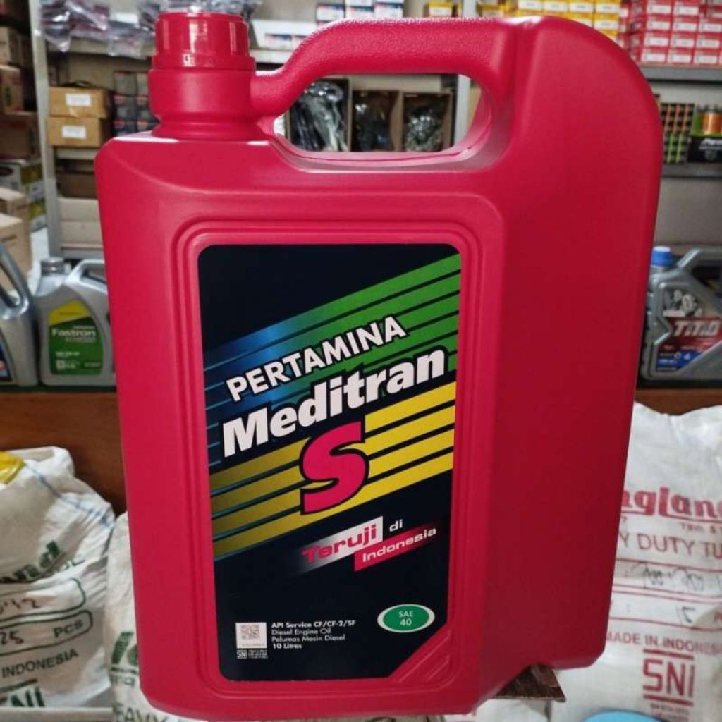 Oli Pertamina meditran S 10 L , Oli mesin diesel