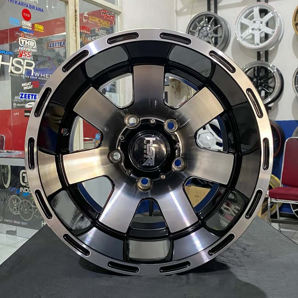 VELG MOBIL HSR TWIIST RING 15 UNTUK JIMNY KATANA VEROZA ESCUDO SIDEKICK