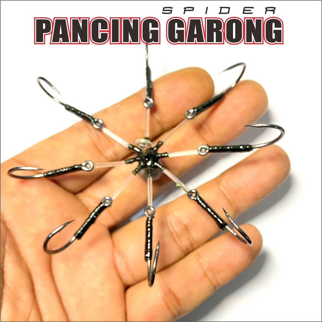 Mata kail garong untuk memacing ikan baronang kiper