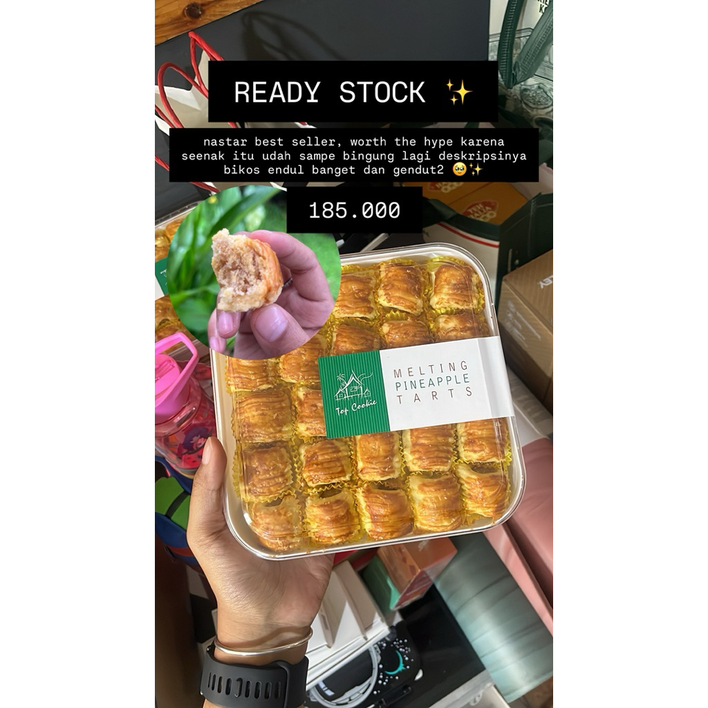 

Top Cookies Pinapple Tart (Nastar Viral Malaysia)