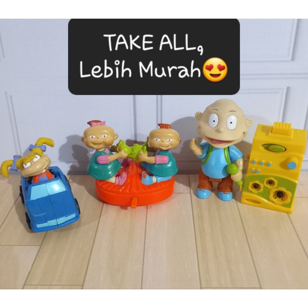 [READY STOCK] Rugrats Figure ORIGINAL VIACOM / Rugrats Burger King / Rugrats / Rugrats Figure / Rugr