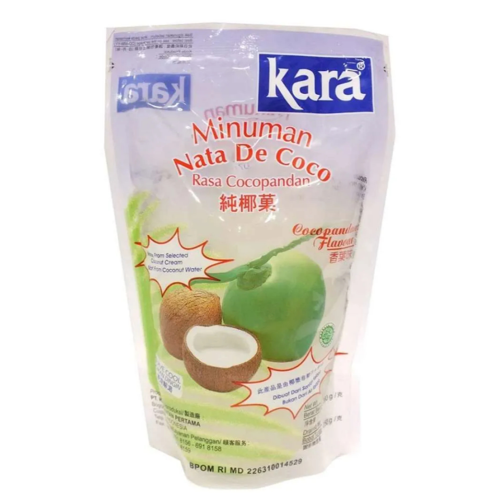 

Kara Nata De Coco 360gr Pouch Plain - Isian Es Buah & Dessert Tinggi Serat