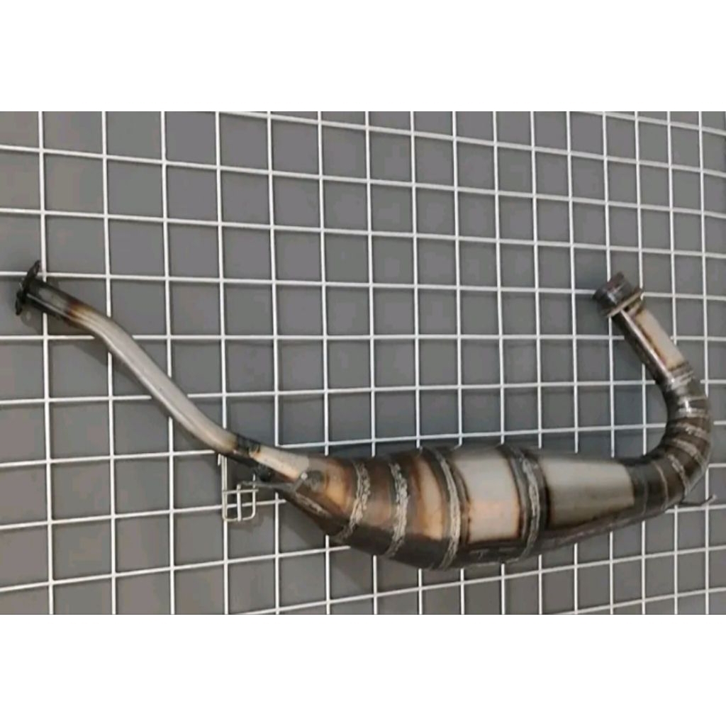 CHAMBER GEMBUNG KNALPOT NINJA R SS RR STANDAR COBRA PLAT KARAT ORIGINAL MACHINE BUKAN CMS RS1