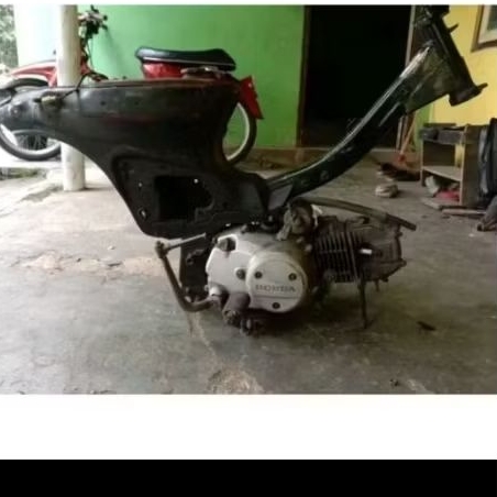 rangka frame Honda Astra c70 PNP mesin Supra karisma legenda grand star kph