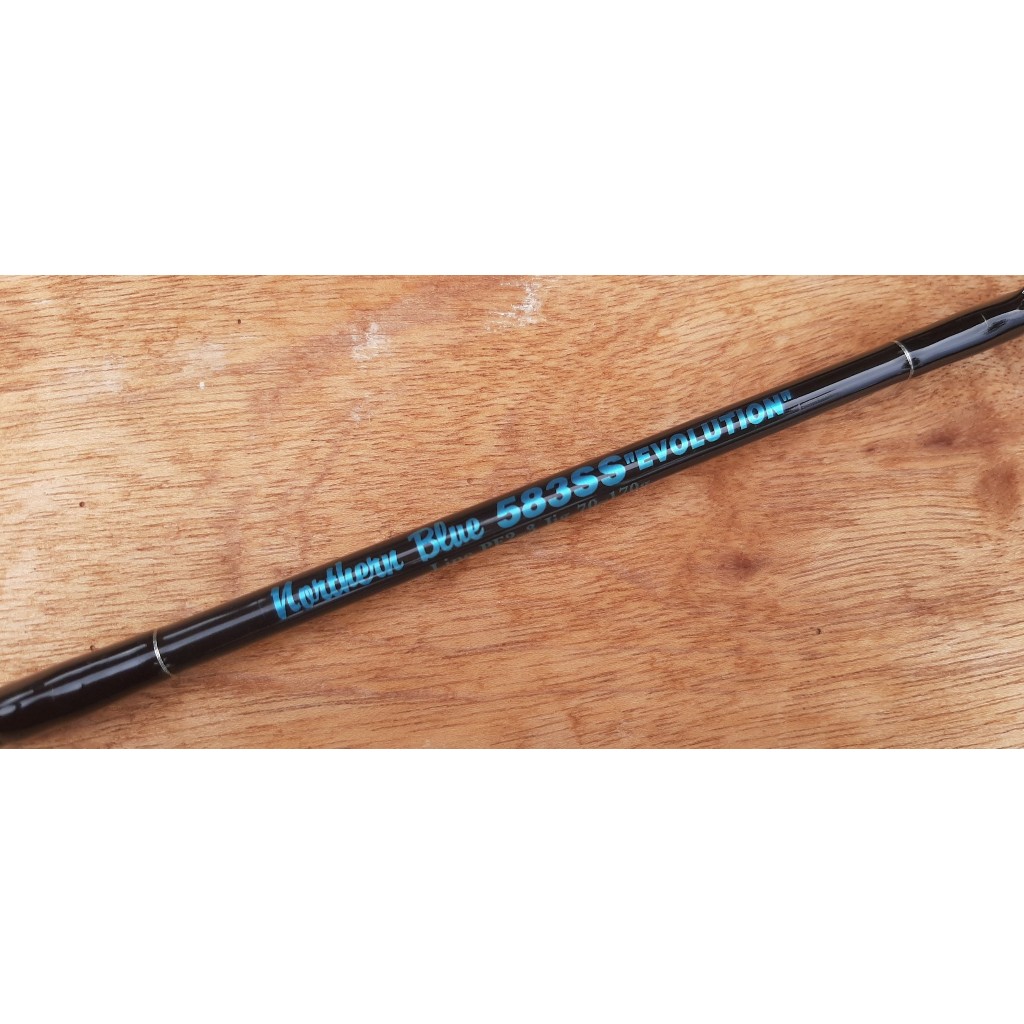SECOND JIGGING ROD MC WORKS NORTHERN BLUE 583SS (CUSTOM MODEL / OH)