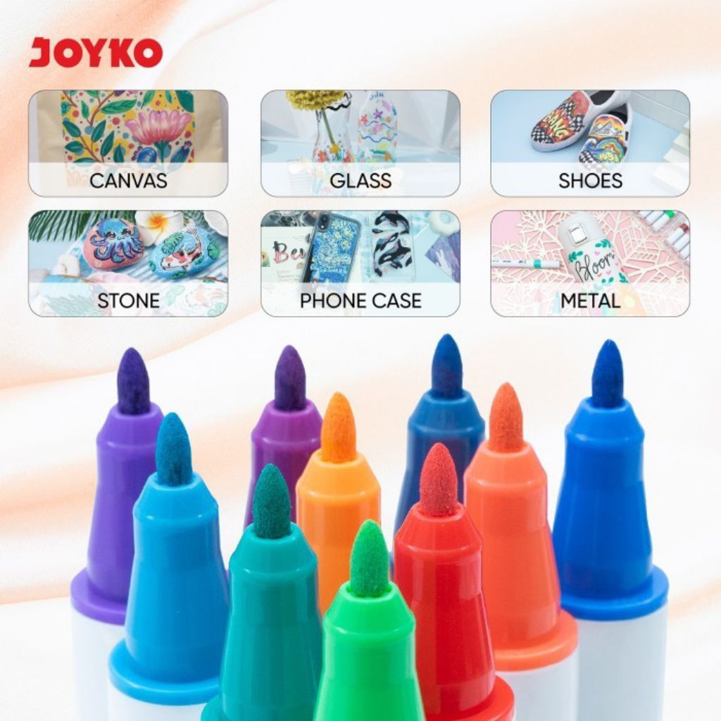 

JOYKO Acrylic Marker Spidol Akrilik ACMK-68
