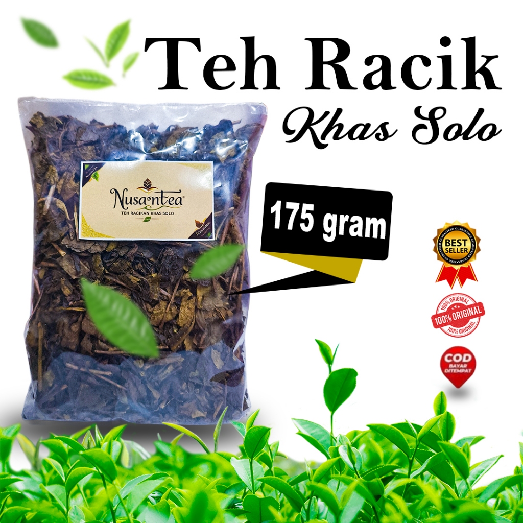 

Teh Racik Khas Solo Nusantea (175gr) teh racikan teh angkringan teh manis teh asli solo teh racik teh racikan