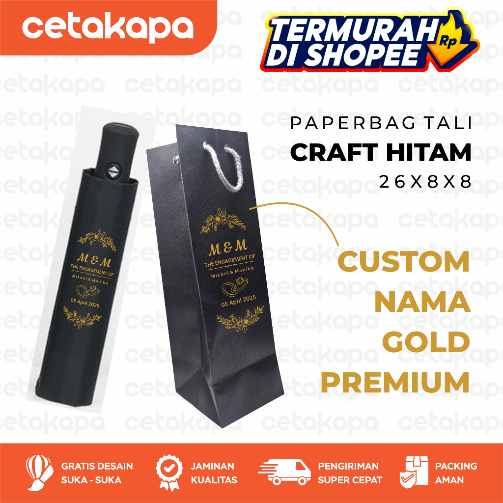 

tas paperbag packaging payung tumbler