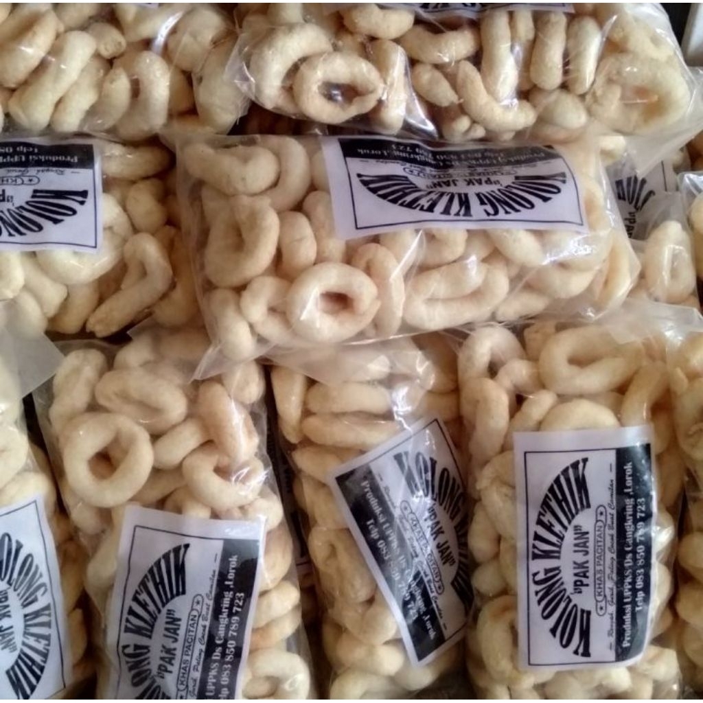 

Kolong klitik murah khas pacitan alen-alen klanting slondok camilan kering original