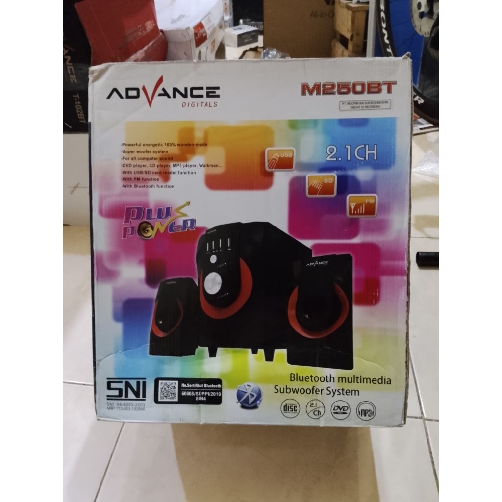 SPEAKER PORTABLE ADVANCE M250-BT