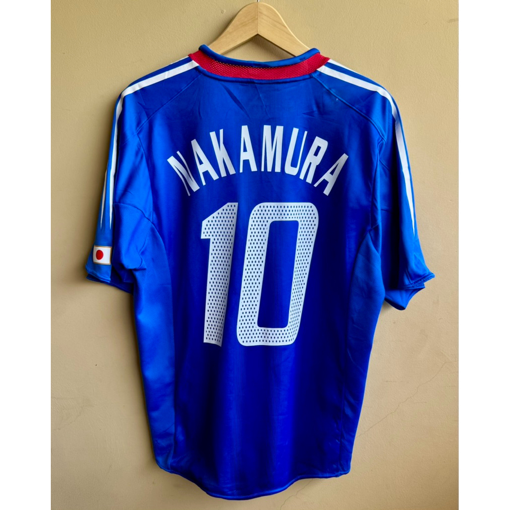 Japan 2004 Home Player Issue PI Jersey Original Murah Nakamura