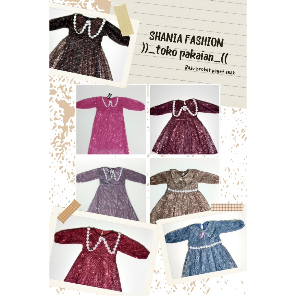 gamis baju brukat anak umur 1-2 tahun,bikin si kecil makin anggun dan stylish"