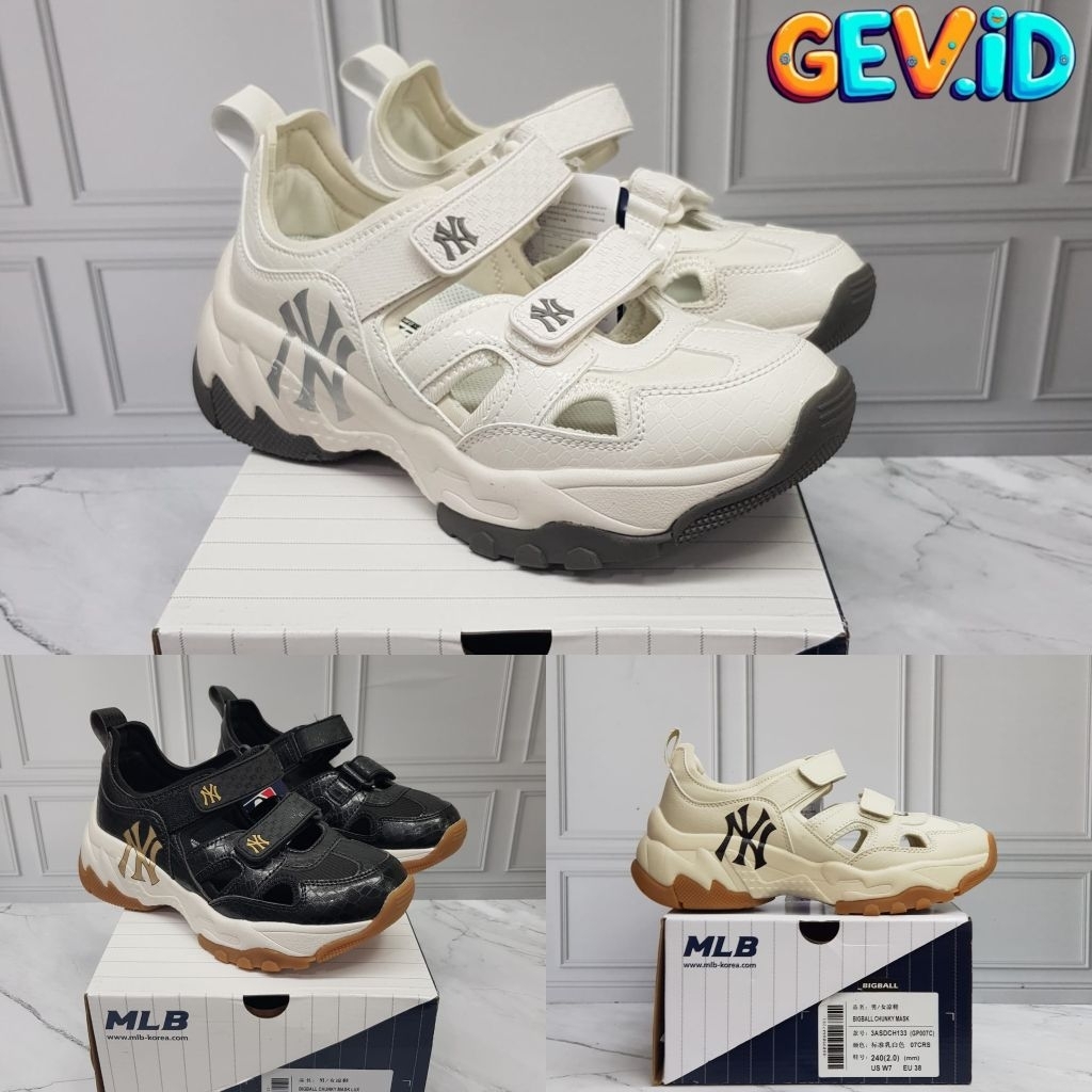 SEPATU MLB CHUNKY BIGBALL MASK NEW YORK YANKEES - SEPATU SANDAL MLB - SEPATU MLB
