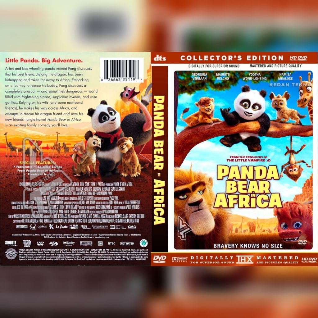 kaset film PANDA BEAR IN AFRICA (2024) - Terbaru - HD
