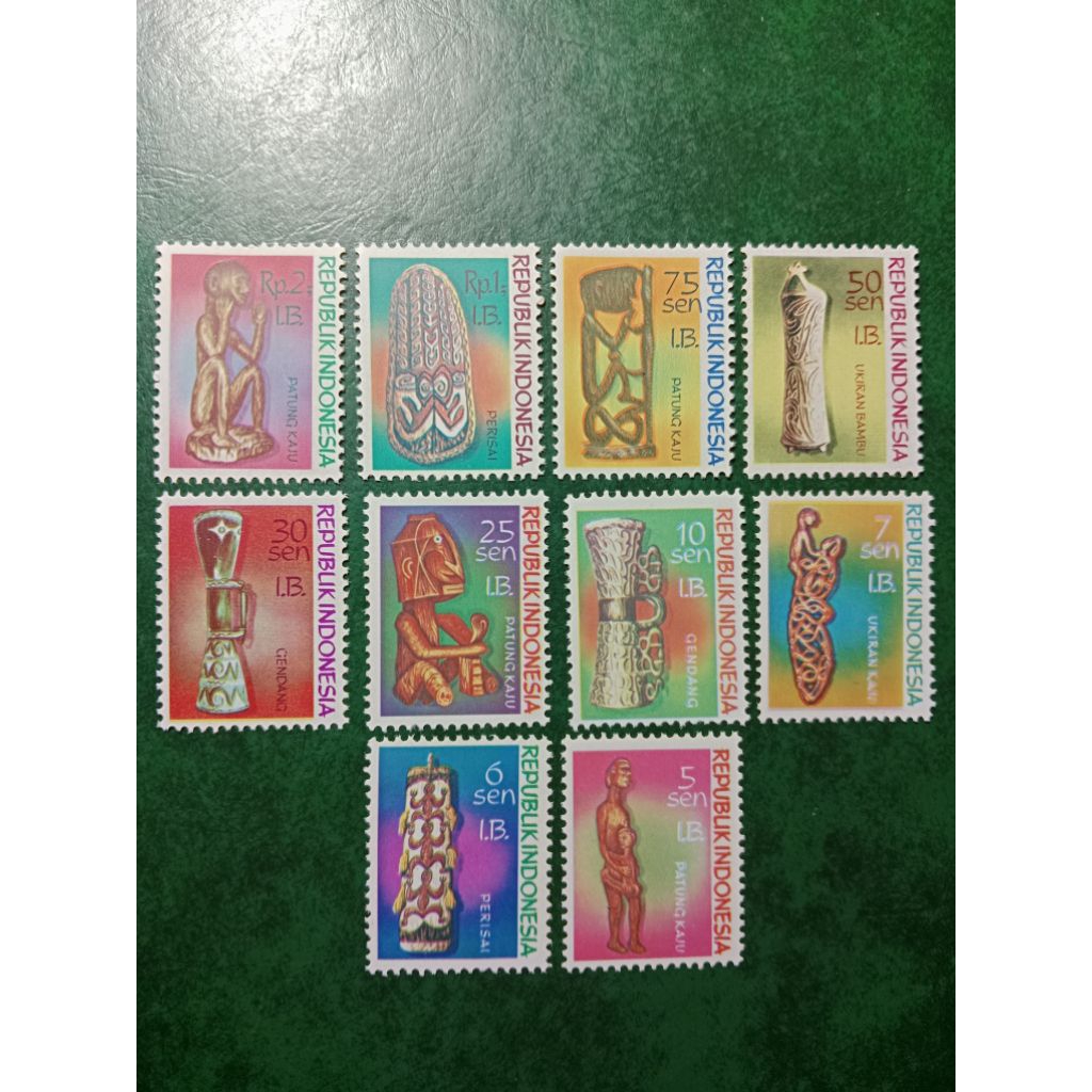 

Prangko Indonesia Koleksi Jadul 10 Pcs Tahun 1970 UN USED