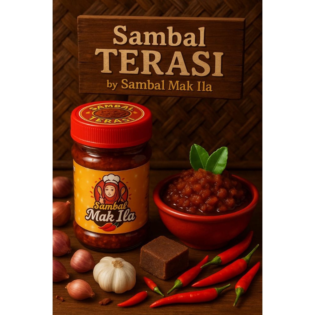 

Sambel Terasi Mak Ila 150gr