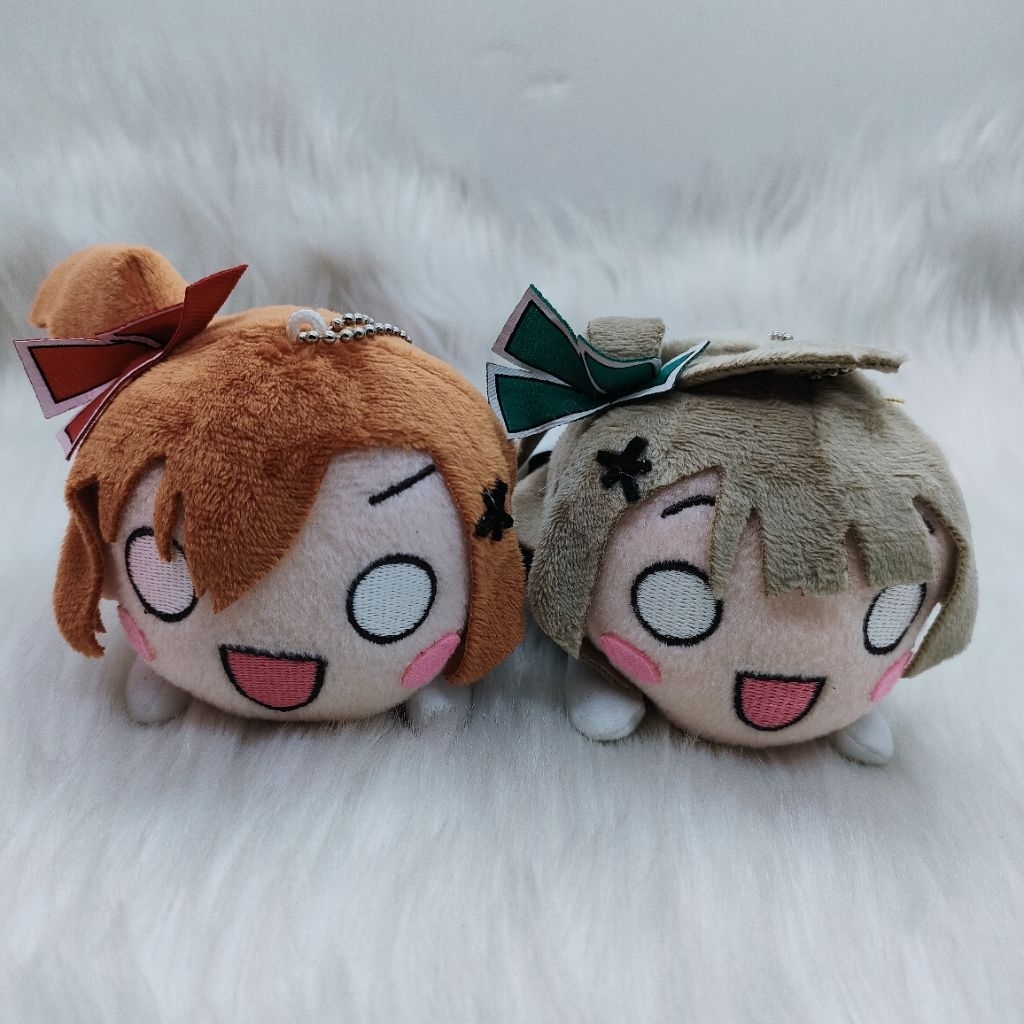 Gantungan Kunci Boneka Plush Nesoberi Honoka Kosaka & Kotori Minami Love Live Ori New Tag Ganci Anim