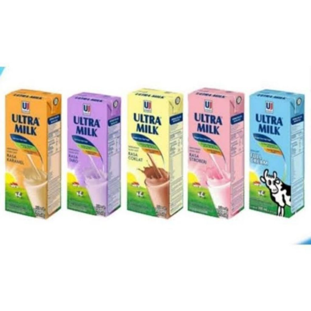 

Ultra Milk SUSU UHT 125ml 1 Dus Isi 40Pcs