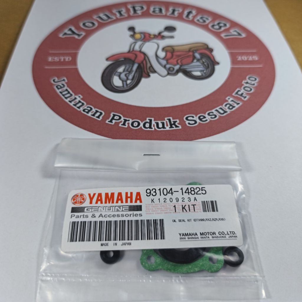 93104-14825 Seal Oil pomp sil pompa oli Set RX-KING Old COBRA RXZ RZR DTX100 Ori JAPAN