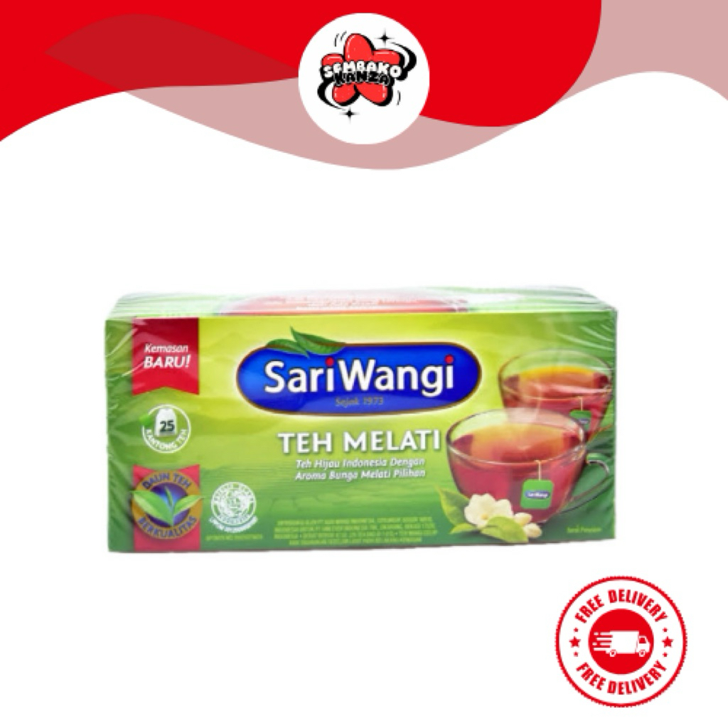

Sariwangi Teh Melati 50gr | Kanza Groceries