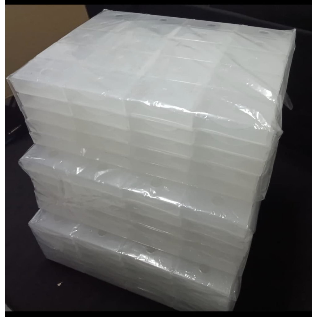 

GROSIR 1 box 300 pcs kotak kartu nama bening